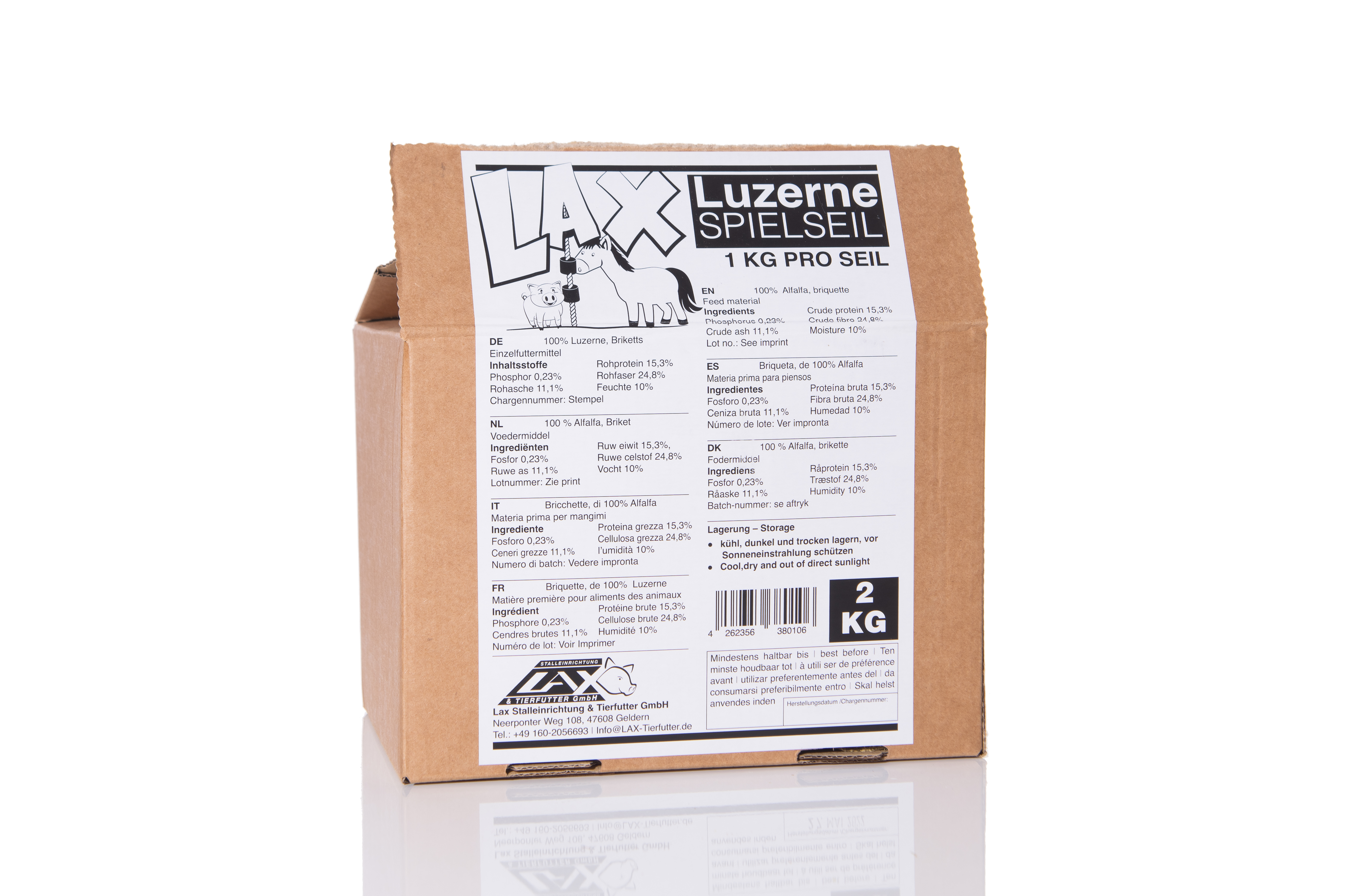 Lax Luzerne Spielseil -16er Pack - 16 kg