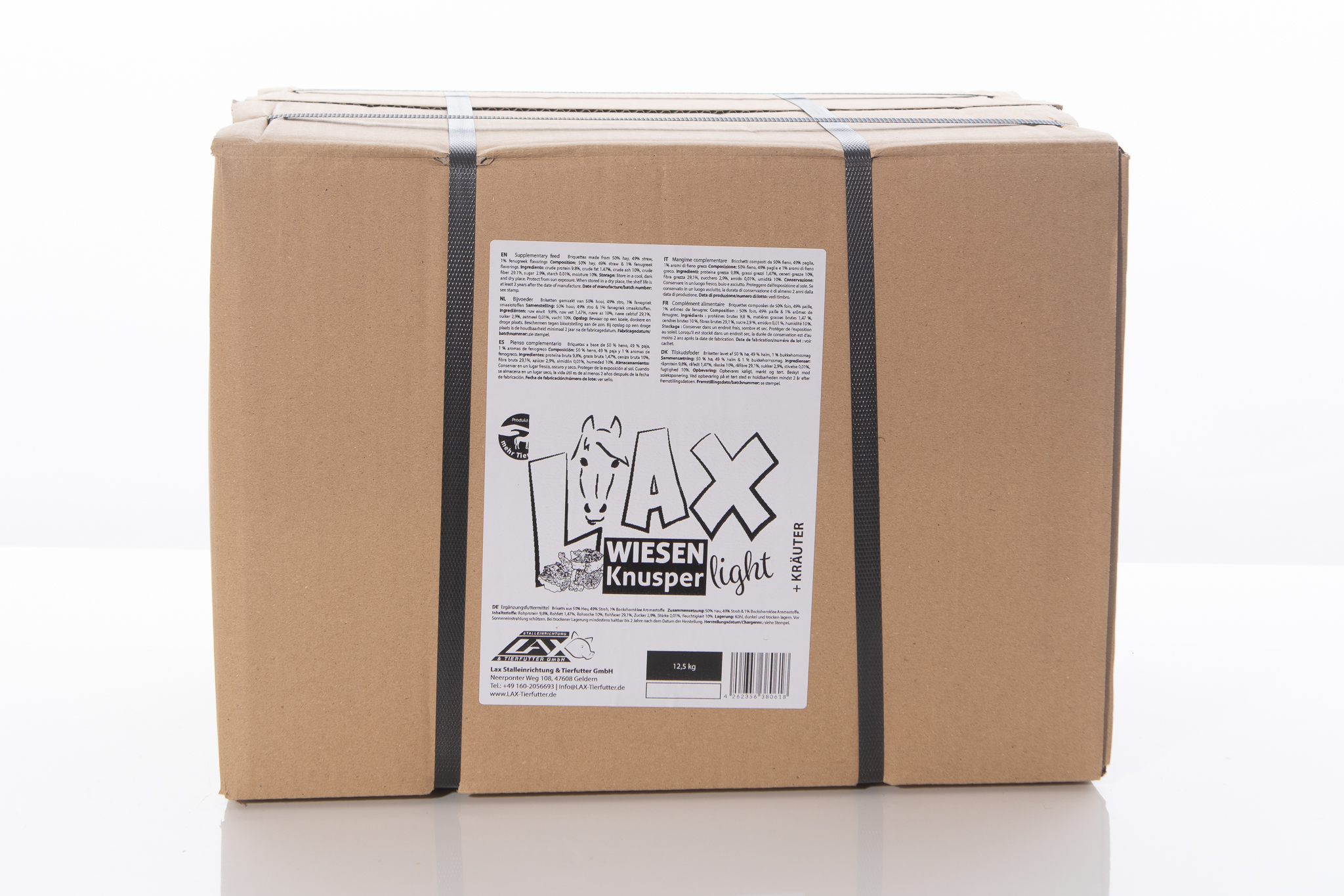 Lax Wiesen Knusper Ligth + Kräuter 12,5kg / 2,39€ kg Lax Wiesen Knusper Ligth + Kräuter 12,5kg / 2,39€ kg